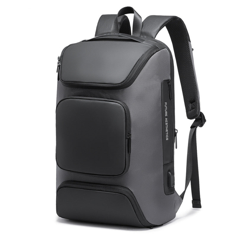 men's waterproof computer backpack, view 5 - MRSLM