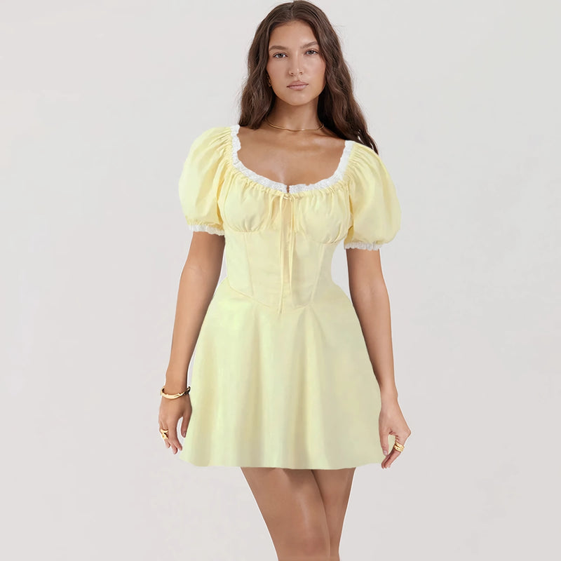 vintage puff sleeve dress - MRSLM