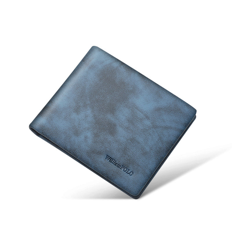 genuine leather rfid men's wallet, view 7 - MRSLM