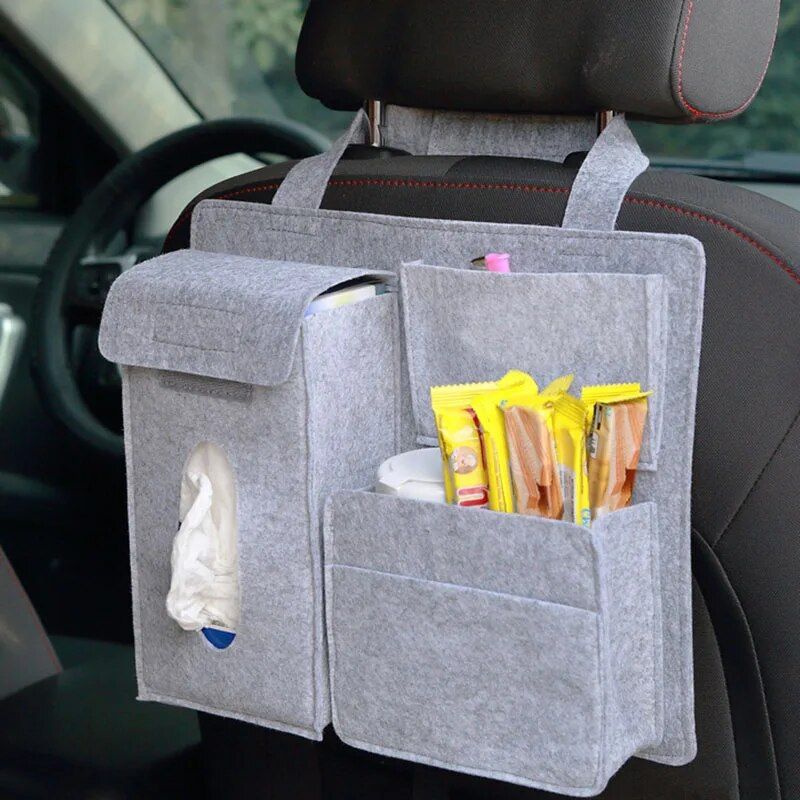 felt car seat organizer, view 7 - MRSLM