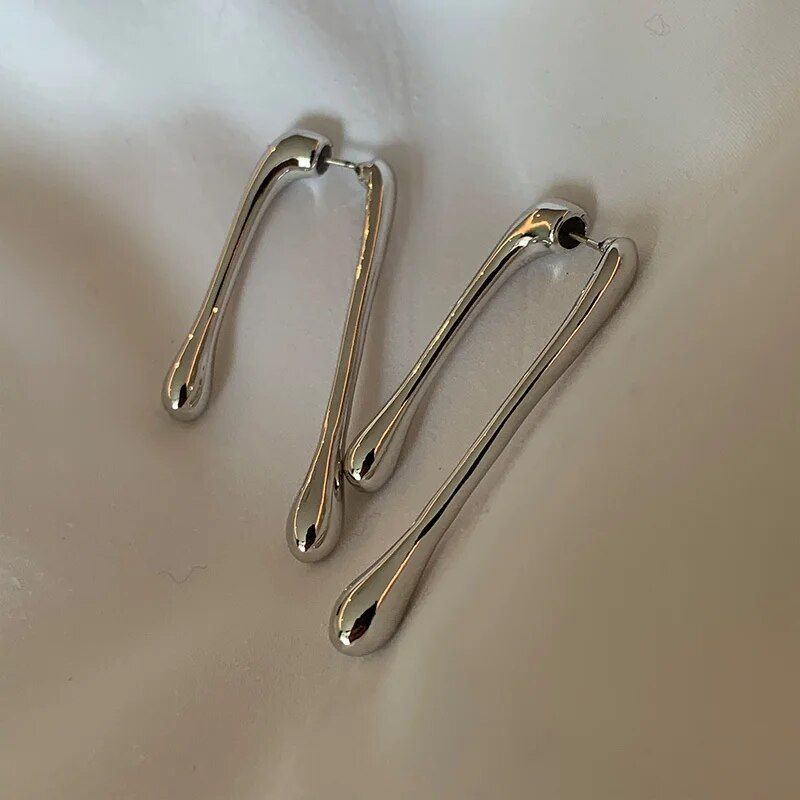 Geometric Drop Earrings