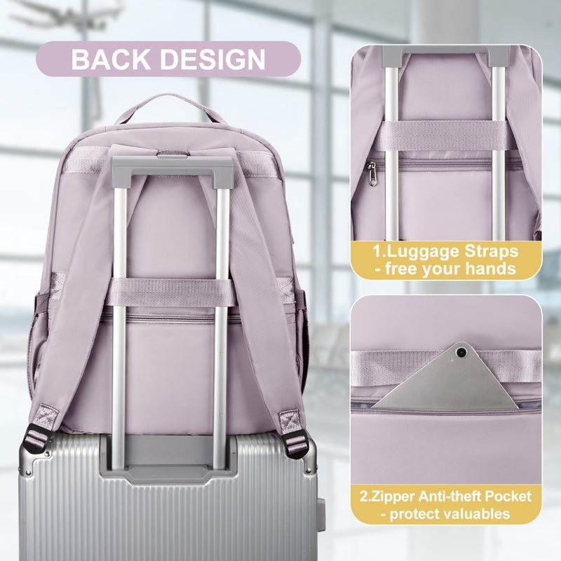 large waterproof travel backpack, view 7 - MRSLM