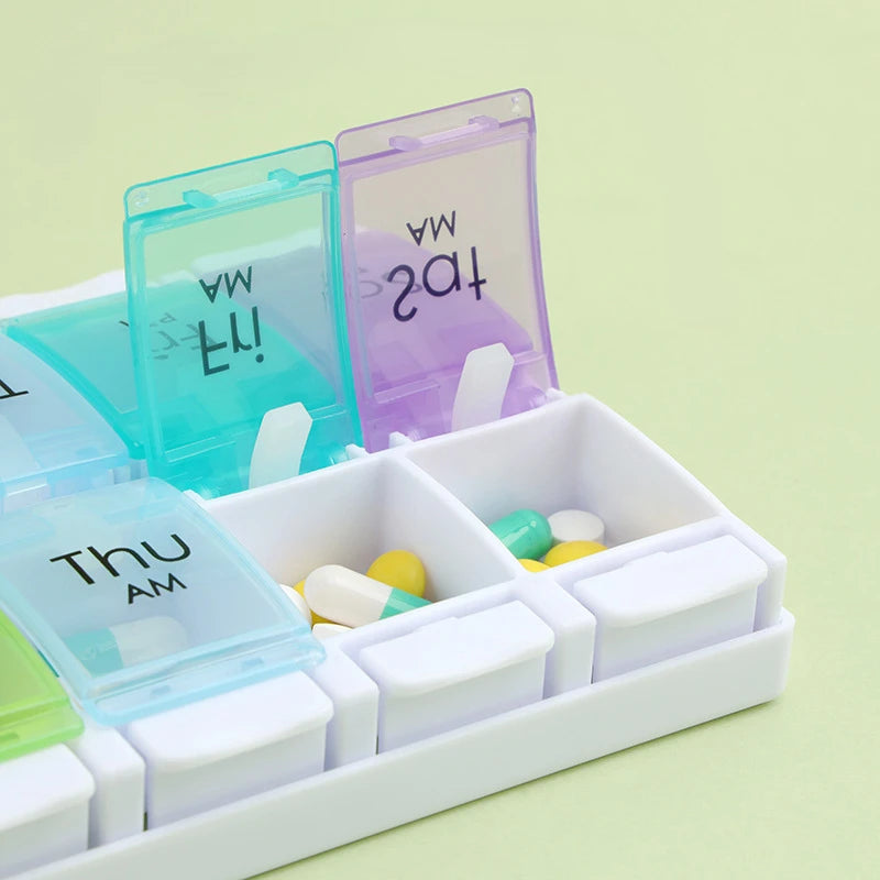 weekly AM/PM pill organizer, view 6 - MRSLM