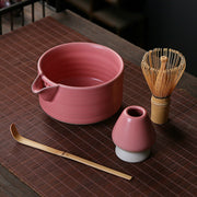 japanese ceramic matcha tool set, view 11 - MRSLM