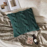 chunky knit throw pillow, view 6 - MRSLM