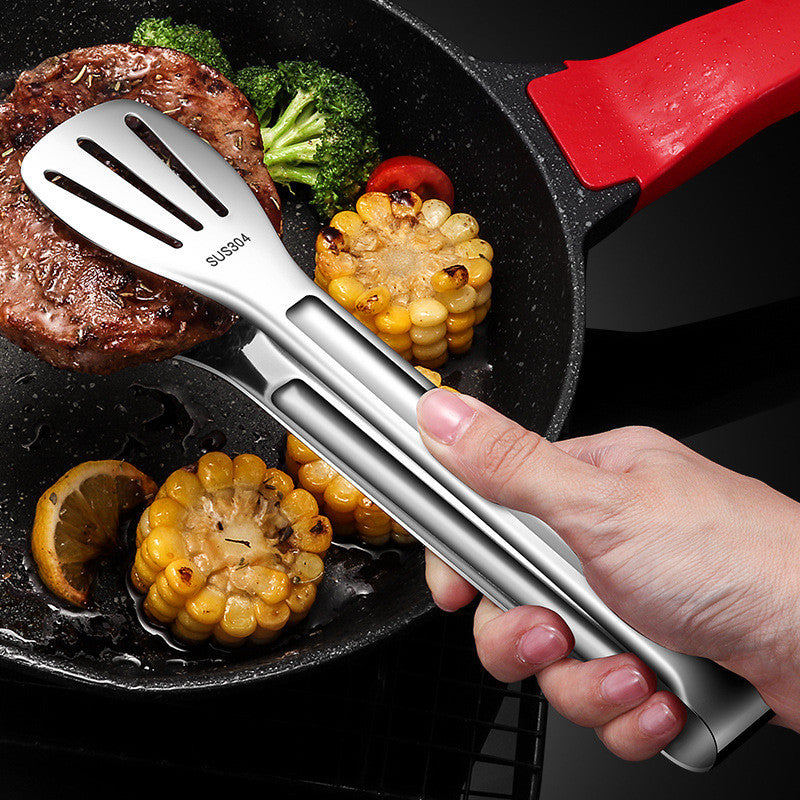 stainless steel bbq tongs, view 10 - MRSLM