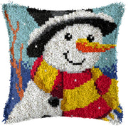 diy christmas embroidered cushion kit, view 18 - MRSLM
