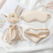 faux silk eye mask and hair rope set, view 12 - MRSLM