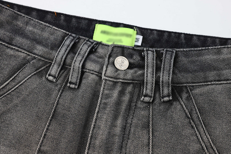 men's tie-dye denim trousers, view 5 - MRSLM