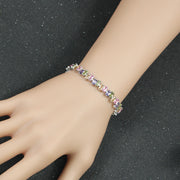 square zircon bracelet - MRSLM