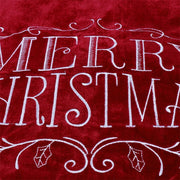 red christmas tree skirt, view 2 - MRSLM
