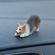 cute corgi dashboard ornament, view 8 - MRSLM