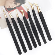 stainless steel eyelash tweezers, view 12 - MRSLM