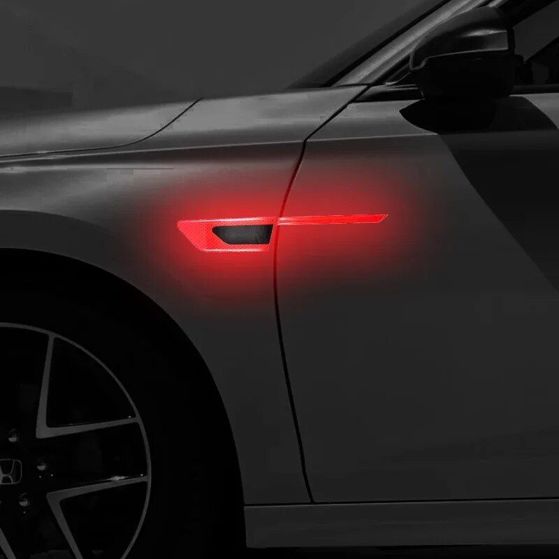 reflective car door strips, view 2 - MRSLM