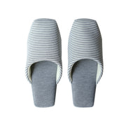 striped soft sole bedroom slippers, view 6 - MRSLM