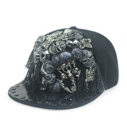 leopard head rivet cap, view 4 - MRSLM