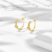 S925 silver star cross earrings, view 2 - MRSLM