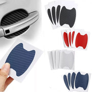 carbon fiber car door protective stickers, view 7 - MRSLM