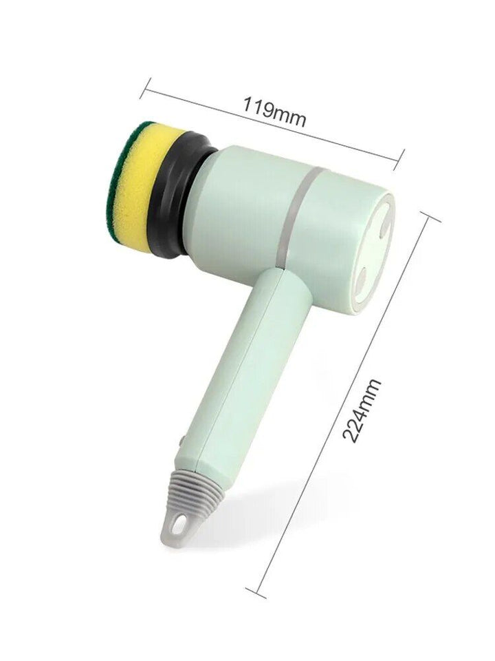 USB Rechargeable Electric Rotary Cleaning Brush for Home