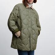 women's quilted padded coat, view 7 - MRSLM