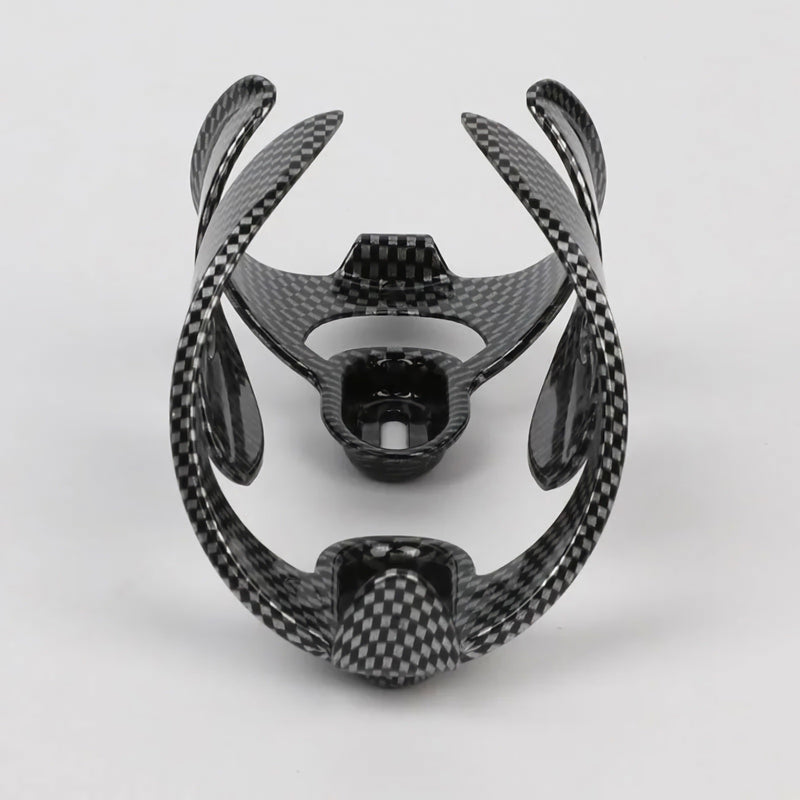 Carbon fiber bicycle water bottle cage, view 7 - MRSLM