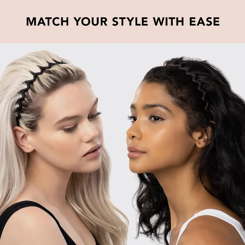 wavy 90s hairbands set of 2, view 6 - MRSLM