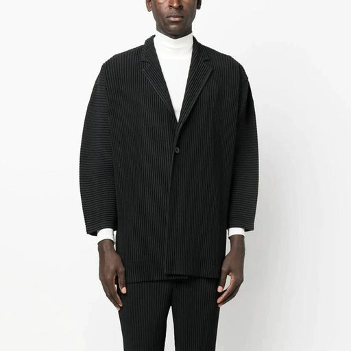 men's casual pleated blazer - MRSLM