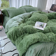 milk fiber bed skirt set, view 12 - MRSLM