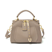 split leather crossbody bag, view 3 - MRSLM