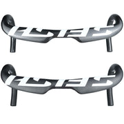 carbon fiber road bike handlebar, view 4 - MRSLM