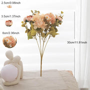 artificial silk rose bouquet, view 14 - MRSLM