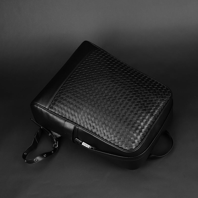 men's woven business casual travel backpack - MRSLM