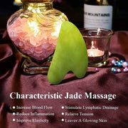 jade roller and guasha set, view 4 - MRSLM