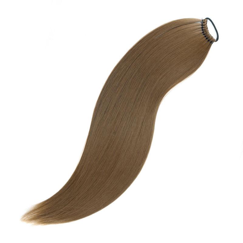 24-inch straight ponytail hair extension, view 6 - MRSLM