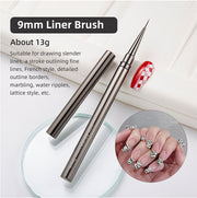 Nail art liner DIY painting brush set, view 9 - MRSLM