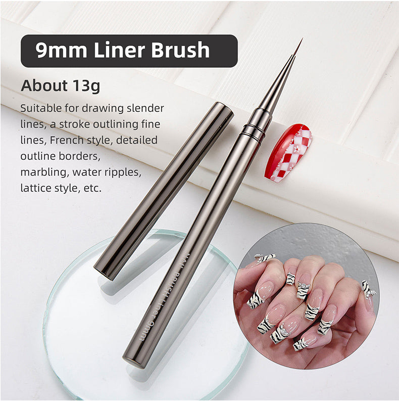 Nail art liner DIY painting brush set, view 9 - MRSLM