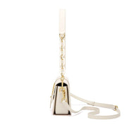 white leather crossbody bag, view 7 - MRSLM