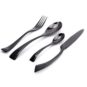 black rose stainless steel cutlery set, view 11 - MRSLM