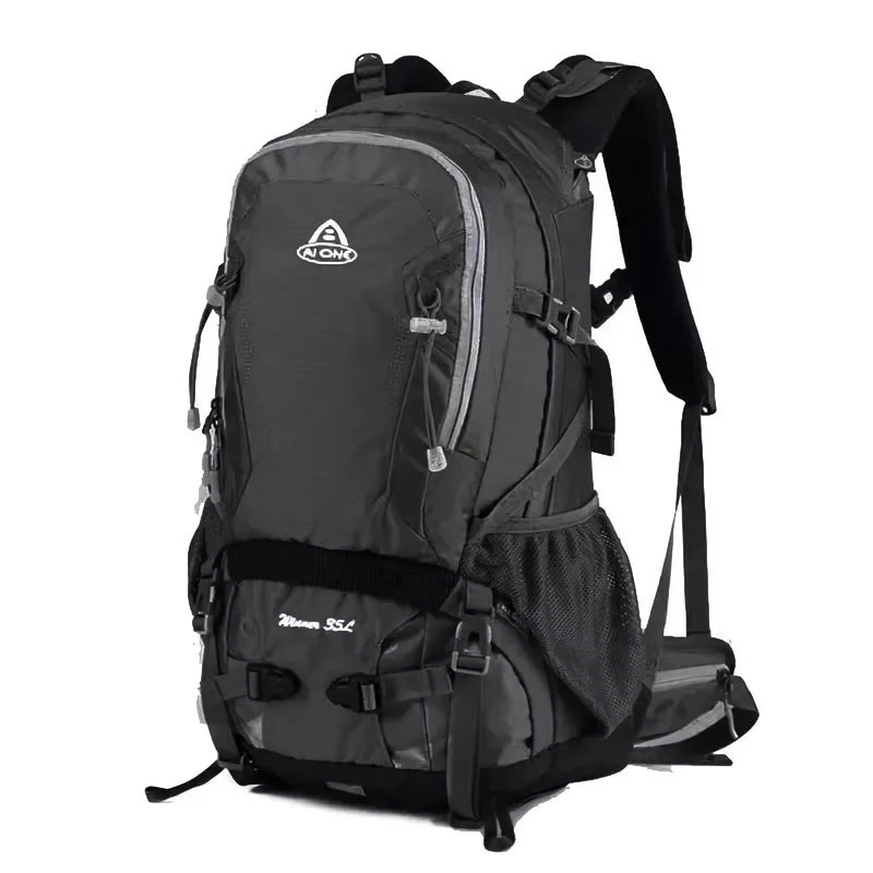 outdoor climbing backpack with raincover, view 9 - MRSLM