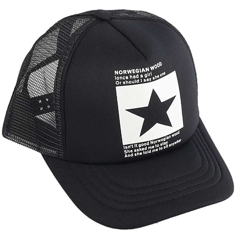 summer mesh baseball cap, view 3 - MRSLM