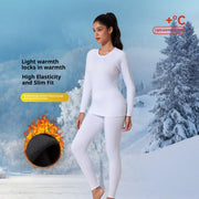 Women's fleece-lined thermal underwear set - MRSLM