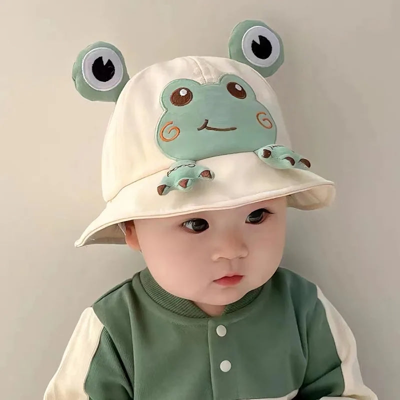 frog baby bucket hat, view 10 - MRSLM