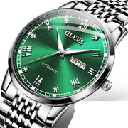 men's automatic calendar watch, view 6 - MRSLM
