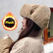 winter thickened earflap hat, view 7 - MRSLM
