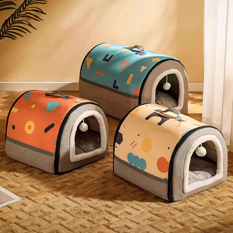 plush pet bed house - MRSLM