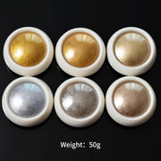 mirror chrome metallic nail powder set, view 5 - MRSLM