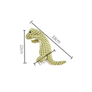 dinosaur plush chew toy for dogs, view 9 - MRSLM