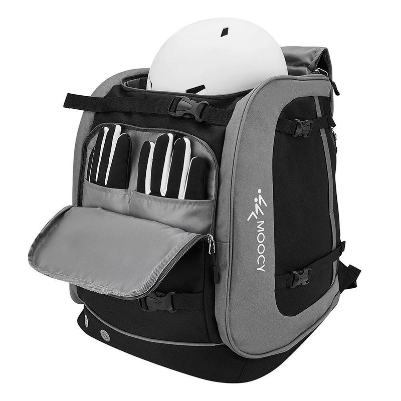 65L ski gear backpack, view 2 - MRSLM