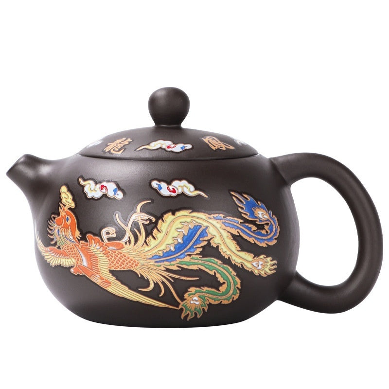 chinese style kung fu color changing teapot, view 4 - MRSLM