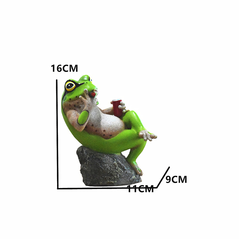creative frog garden decoration, view 3 - MRSLM